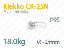 Kiekkomagneetti karbiinihaalla CK-25N, Nikkeli