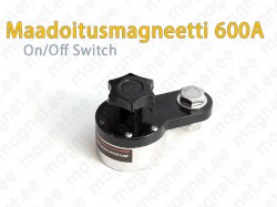 Maadoitusmagneetti 600A On/Off Switch