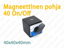 Magneettinen jalusta 40 On/Off