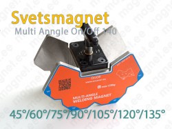 Svetsmagnet Multi Angle On/Off 140