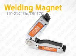 Welding magnet 15°-210° On/Off 170